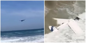VIDEO: საშინელი კადრები - აშშ-ში თვითმფრინავი ჩამოვარდა