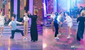 VIDEO: ნახეთ როგორ ცეკვავს ირაკლი მაქაცარია სიდედრ-სიმამრთან