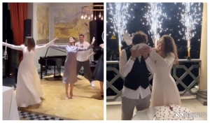 VIDEO: ნიცას მიერ შესრულებული საოცარი აჭარული და ულამაზესი ტორტი კვარას ქორწილში