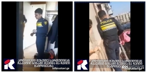 VIDEO: რუსთავში პოლიციამ ჩვილი გადაარჩინა