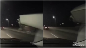 VIDEO: საშინელი ავარია - ტრაილერის მძღოლს გორთან ჩაეძინა