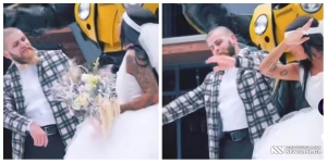 VIDEO: ნახეთ თი მაჭავარიანის ხმაურიანი ქორწილის პირველი კადრები