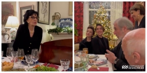 VIDEO: "შობის გემრიელი საღამო“ – როგორ შეხვდა ნანი ბრეგვაძე შობას